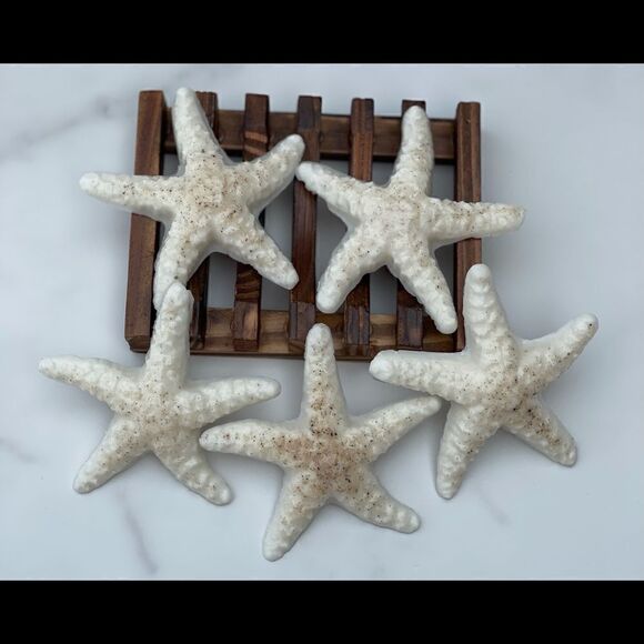 Starfish soap bars- Natural oatmeal handmade soap - Picture 1 of 5